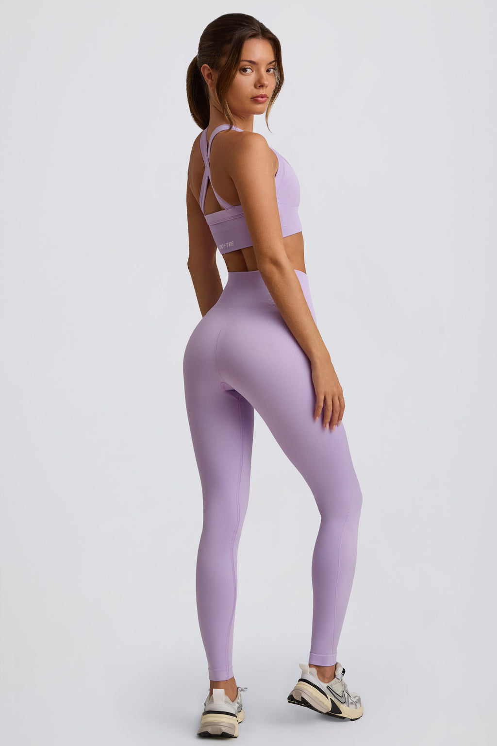 Chic Super Sculpt Seamless High-Waist Leggings in Lavender