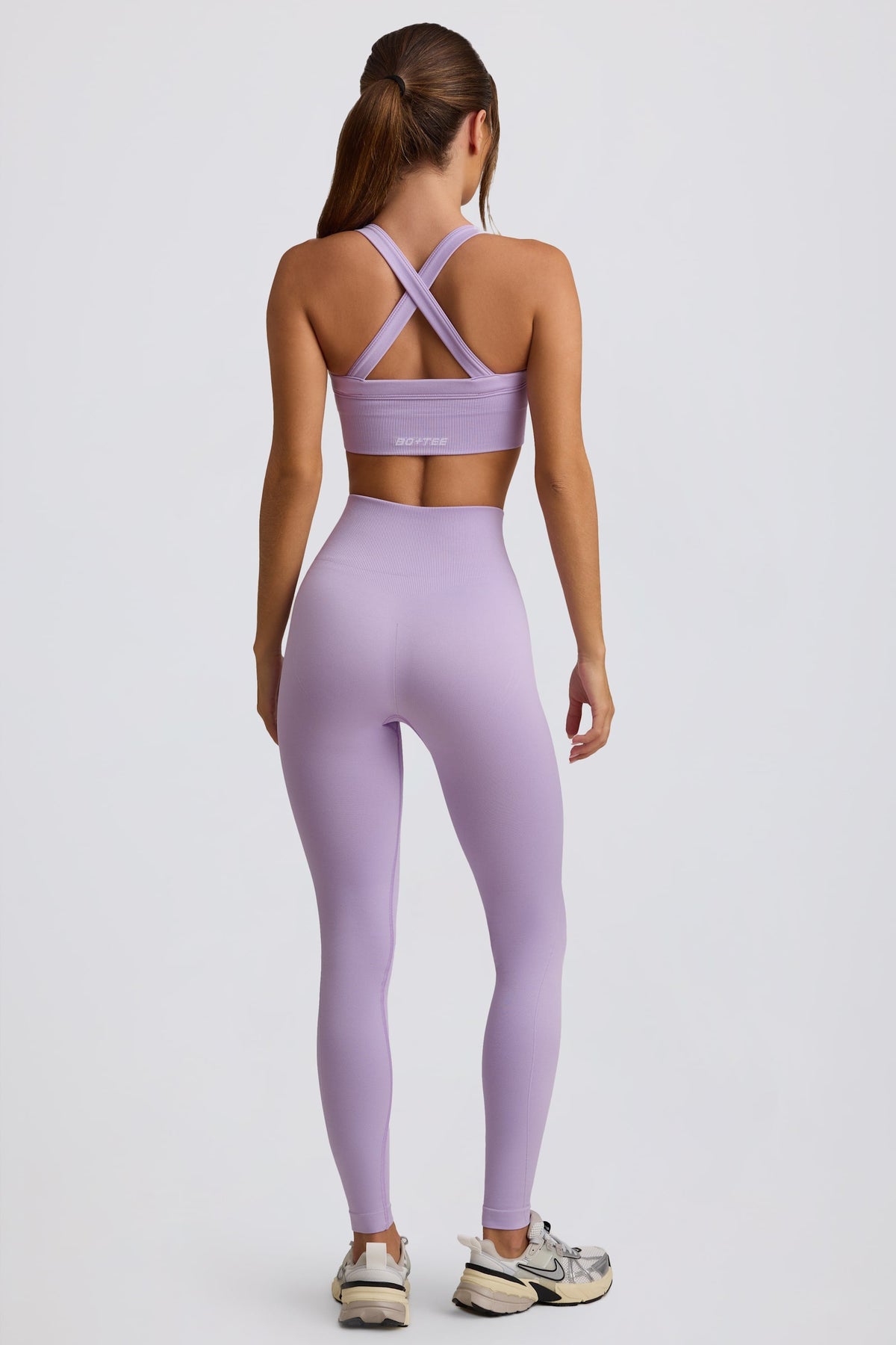 Chic Super Sculpt Seamless High-Waist Leggings in Lavender
