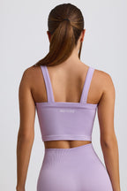 Chic Super Sculpt Seamless Longline Camisole Top in Lavender
