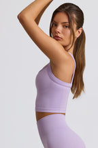 Chic Super Sculpt Seamless Longline Camisole Top in Lavender