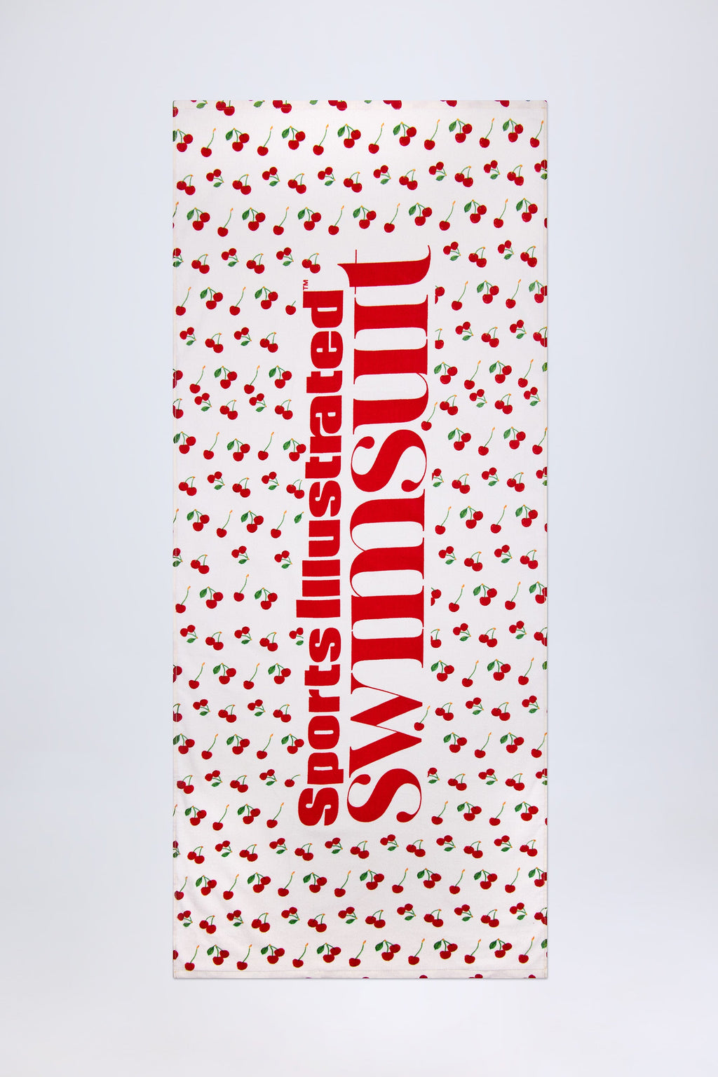 Chic Logo Beach Towel in Cherry Print