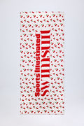 Chic Logo Beach Towel in Cherry Print