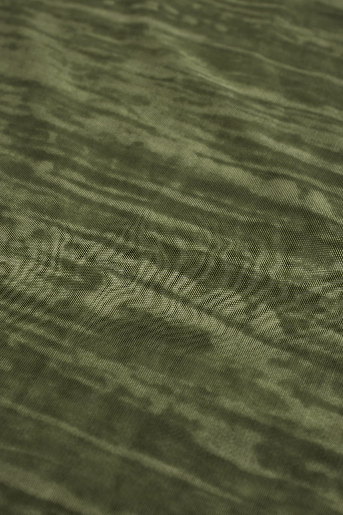 Chic Headscarf in Green Print