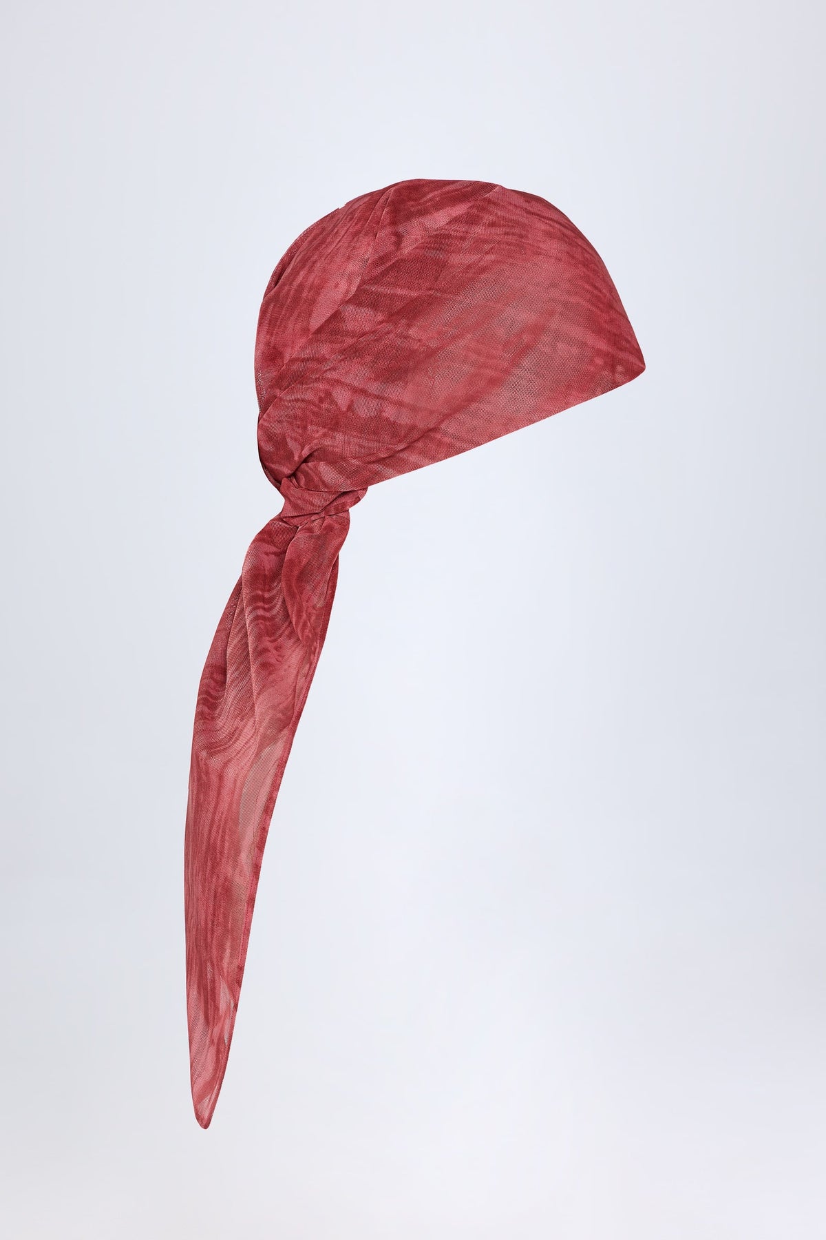 Chic Headscarf in Red Print