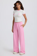 Chic Cropped Baby T-Shirt in White